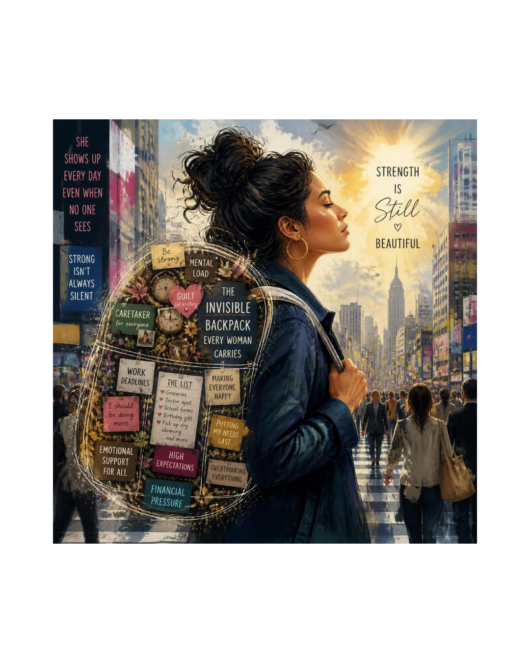 The Invisible Backpack Every Woman Carries